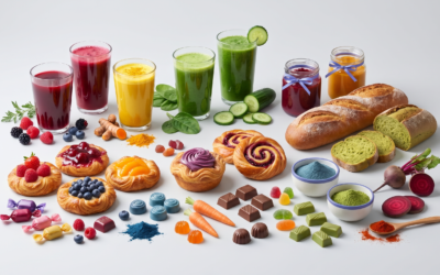 Colorantes naturales en alimentos: cómo hacer una transición efectiva sin comprometer tu proceso.